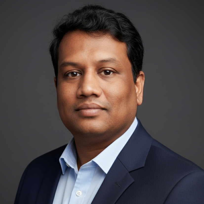 Portrait of Raja Jeevan Kumar Maduri, from his Topmate profile