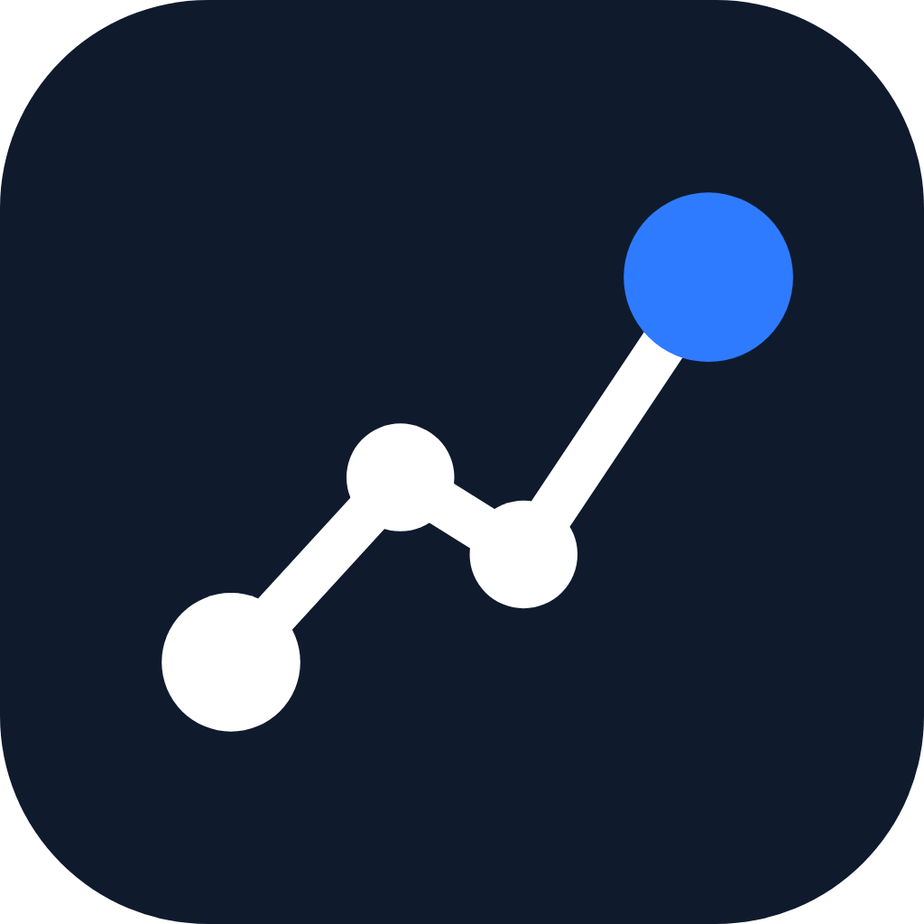 RJ mark: a rising node path on a Night Ink tile